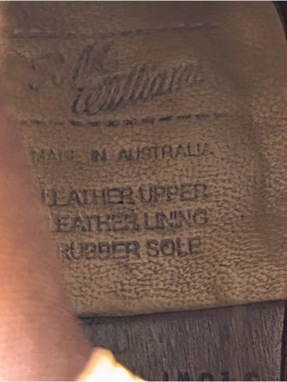 RM Williams Boots Mens UK 5.5 US 6.5 Black Leather Chelsea Made in Australia - Picture 10 of 11